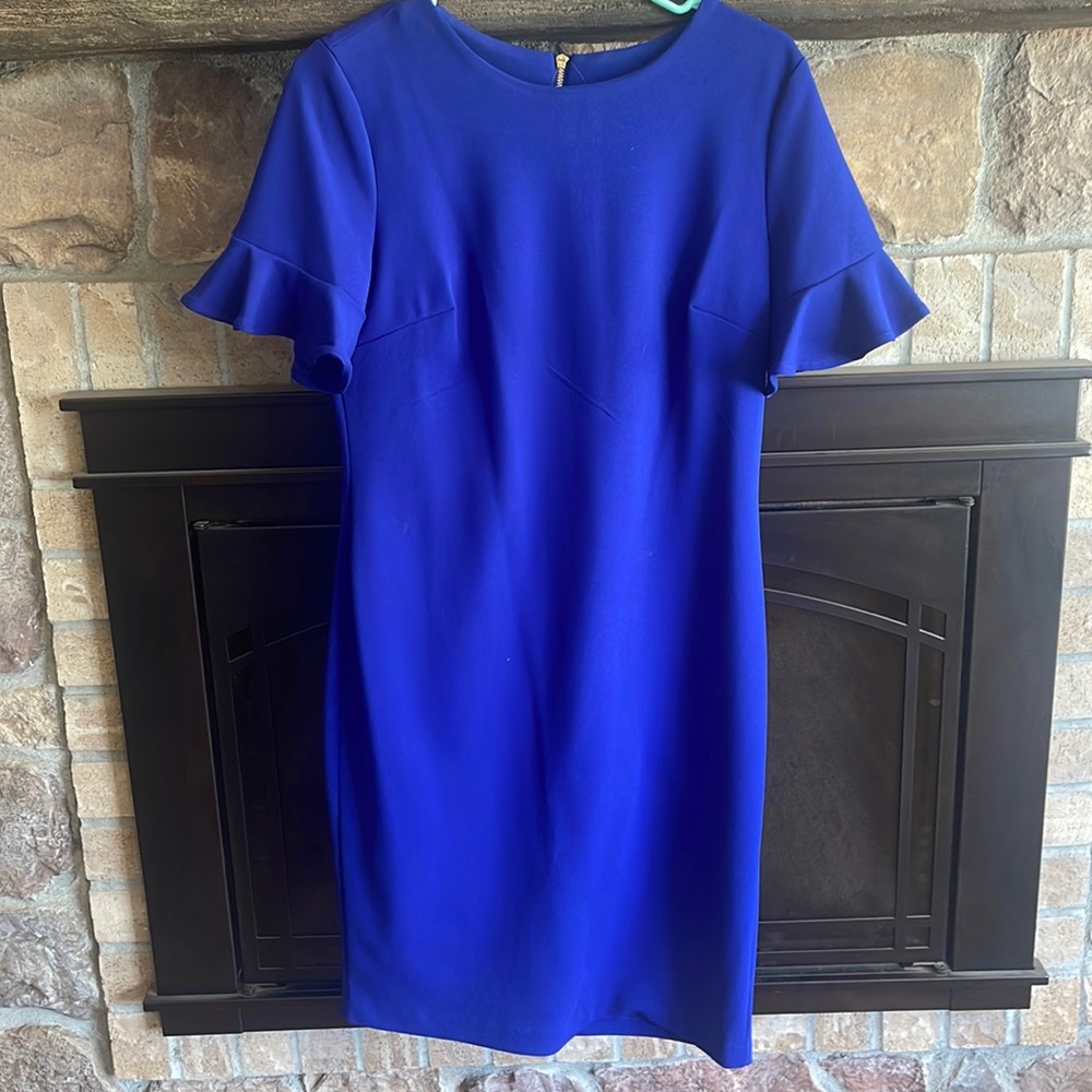 Royal blue Calvin klien dress